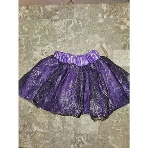 Halloween purple spiderweb Tutu ages 3-8
